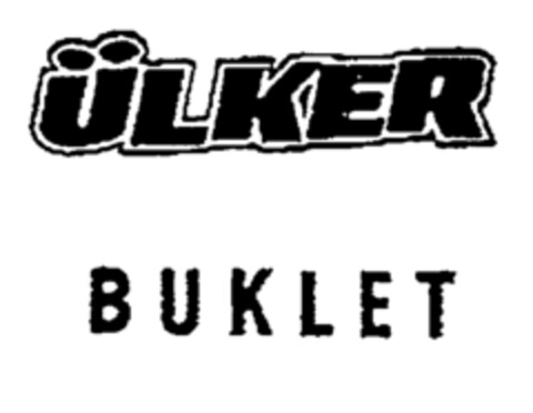 ÜLKER BUKLET Logo (EUIPO, 01.04.1996)