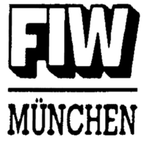 FIW MÜNCHEN Logo (EUIPO, 10.06.1996)