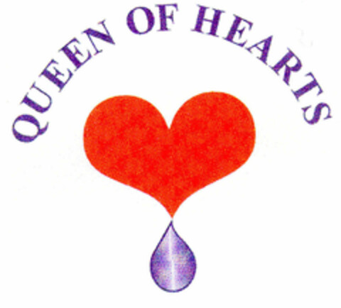 QUEEN OF HEARTS Logo (EUIPO, 18.09.1997)