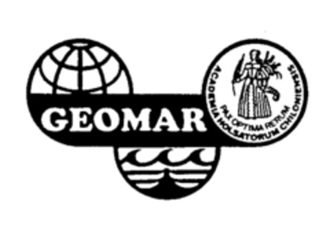 GEOMAR PAX OPTIMA RERUM ACADEMIA HOLSATORUM CHILONIENSIS Logo (EUIPO, 24.11.1997)