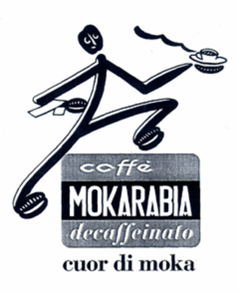caffè MOKARABIA decaffeinato cuor di moka Logo (EUIPO, 09.07.1998)