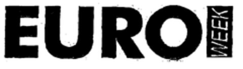 EURO WEEK Logo (EUIPO, 29.07.1998)