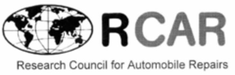 RCAR Research Council for Automobile Repairs Logo (EUIPO, 11/02/1998)