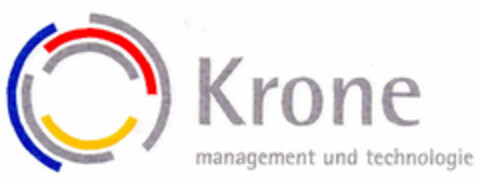 Krone management und technologie Logo (EUIPO, 31.12.1998)