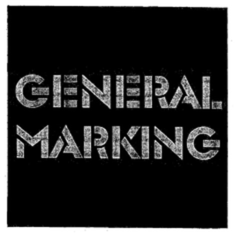 GENERAL MARKING Logo (EUIPO, 01.02.1999)