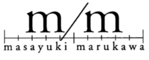 m m masayuki marukawa Logo (EUIPO, 13.01.2000)