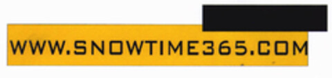 WWW.SNOWTIME365.COM Logo (EUIPO, 28.06.2000)