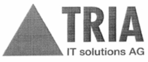 TRIA IT solutions AG Logo (EUIPO, 23.03.2001)