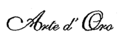 Arte d'Oro Logo (EUIPO, 07/23/2002)