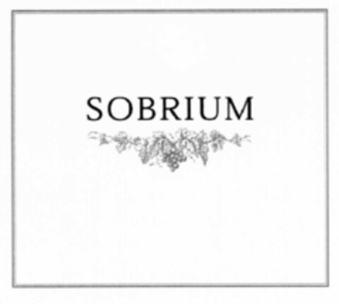 SOBRIUM Logo (EUIPO, 29.10.2002)