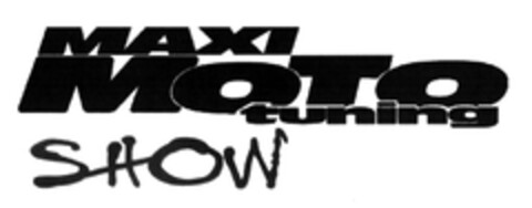 MAXI MOTO tuning SHOW Logo (EUIPO, 08/06/2004)