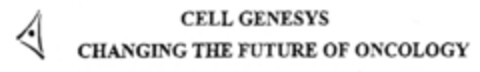 CELL GENESYS CHANGING THE FUTURE OF ONCOLOGY Logo (EUIPO, 15.11.2004)