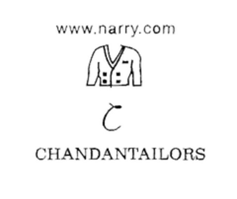 www.narry.com C CHANDANTAILORS Logo (EUIPO, 09/02/2005)