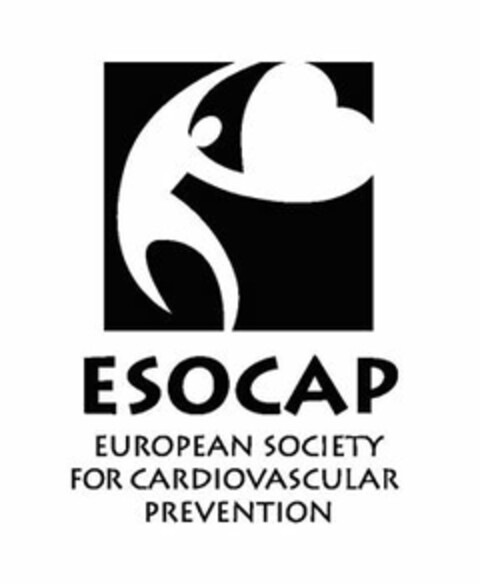 ESOCAP EUROPEAN SOCIETY FOR CADIOVASCULAR PREVENTION Logo (EUIPO, 06/01/2007)