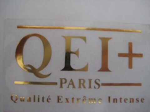 Q E I + PARIS Qualité Extrême Intense Logo (EUIPO, 01.10.2008)