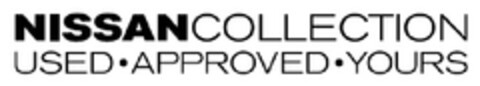 NISSANCOLLECTION USED APPROVED YOURS Logo (EUIPO, 22.06.2009)