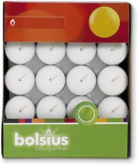 BOLSIUS COLOUR YOUR HOME BOLSIUS SINCE 1870 PREMIUM QUALITY Logo (EUIPO, 07/24/2009)