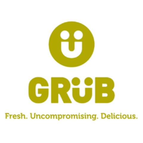 GRüB. Fresh. Uncompromising. Delicious Logo (EUIPO, 23.02.2012)