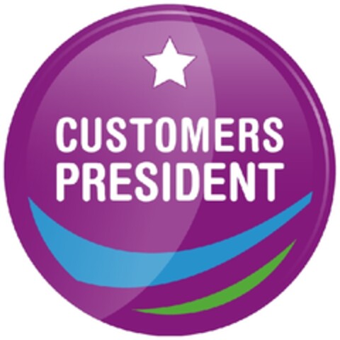 CUSTOMERS PRESIDENT Logo (EUIPO, 07/23/2012)