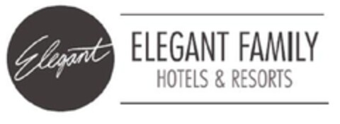 Elegant - ELEGANT FAMILY HOTELS & RESORTS Logo (EUIPO, 06.08.2012)