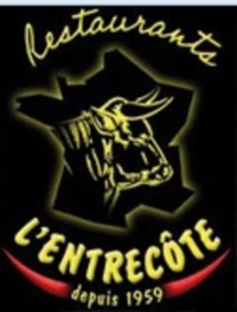 Restaurants L'ENTRECÔTE depuis 1959 Logo (EUIPO, 04/30/2014)