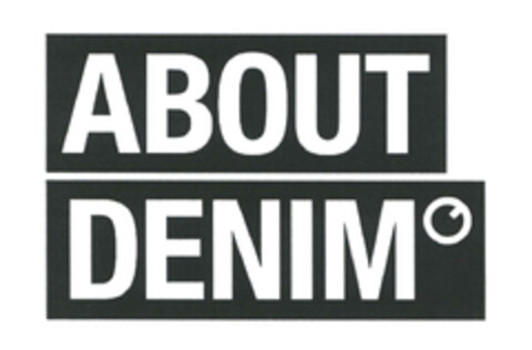 ABOUT DENIM Logo (EUIPO, 01.07.2014)