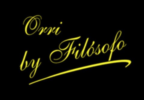 ORRI BY FILÓSOFO Logo (EUIPO, 29.01.2016)