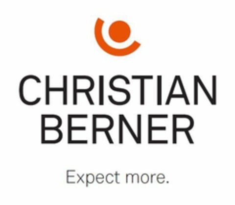 CHRISTIAN BERNER Expect more. Logo (EUIPO, 15.06.2016)