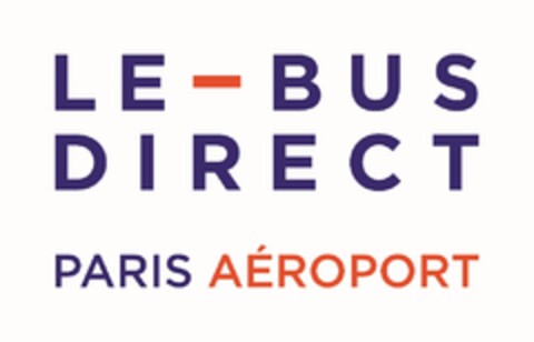 LE BUS DIRECT PARIS AÉROPORT Logo (EUIPO, 26.03.2019)