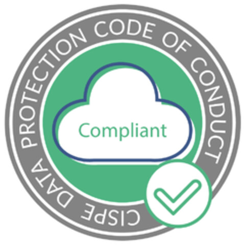 CISPE DATA PROTECTION CODE OF CONDUCT COMPLIANT Logo (EUIPO, 10.03.2022)