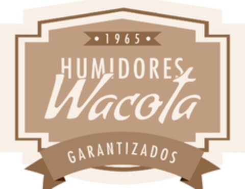 1965 HUMIDORES WACOTA GARANTIZADOS Logo (EUIPO, 17.03.2022)