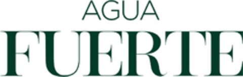 AGUA FUERTE Logo (EUIPO, 21.04.2022)