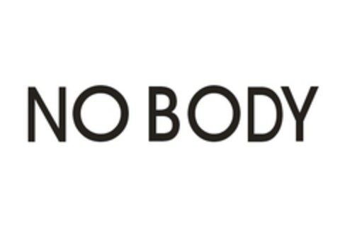 NO BODY Logo (EUIPO, 06.06.2022)