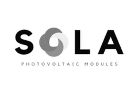 SOLA PHOTOVOLTAIC MODULES Logo (EUIPO, 26.06.2023)