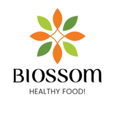 BIOSSOM HEALTHY FOOD ! Logo (EUIPO, 20.07.2023)