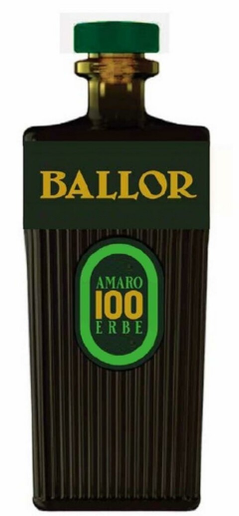 BALLOR AMARO 100 ERBE Logo (EUIPO, 01/25/2024)