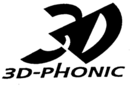 3D 3D-PHONIC Logo (EUIPO, 01.04.1996)