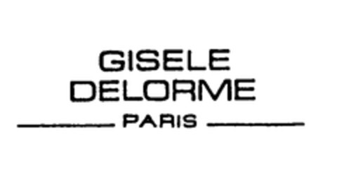 GISELE DELORME - PARIS Logo (EUIPO, 01/09/1998)