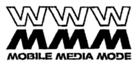 WWW MMM MOBILE MEDIA MODE Logo (EUIPO, 02.11.1998)