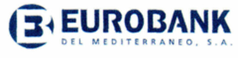 EB EUROBANK DEL MEDITERRANEO, S.A. Logo (EUIPO, 15.11.1999)