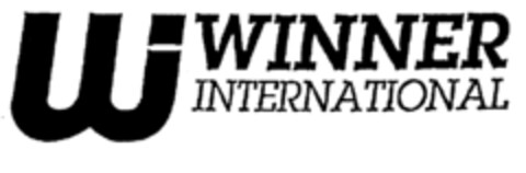 W WINNER INTERNATIONAL Logo (EUIPO, 11/22/1999)