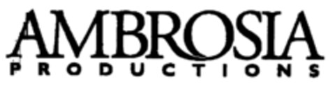 AMBROSIA PRODUCTIONS Logo (EUIPO, 07.08.2000)