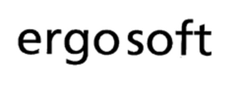 ergosoft Logo (EUIPO, 04/08/2002)