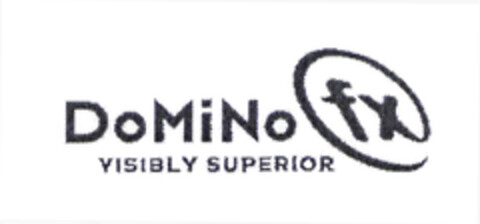 DoMiNo fx VISIBLY SUPERIOR Logo (EUIPO, 20.10.2003)