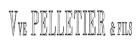 VVE PELLETIER & FILS Logo (EUIPO, 20.10.2003)