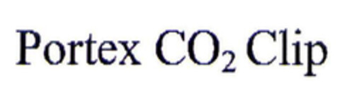 Portex CO2Clip Logo (EUIPO, 08.07.2004)