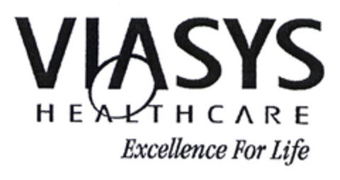 VIASYS HEALTHCARE Excellence For Life Logo (EUIPO, 02.12.2003)