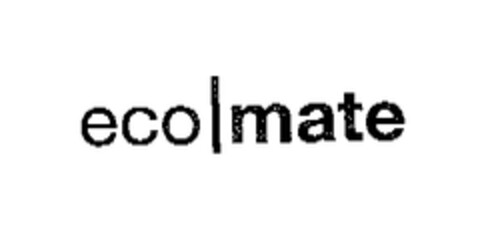 eco mate Logo (EUIPO, 18.07.2005)