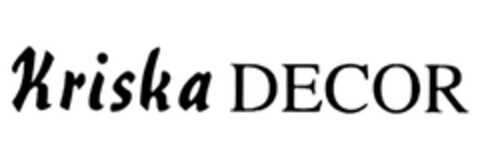 Kriska DECOR Logo (EUIPO, 27.07.2007)