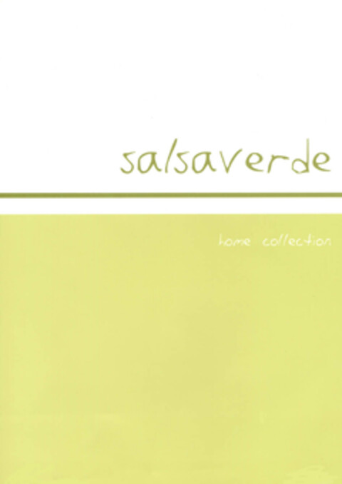 salsaverde home collection Logo (EUIPO, 15.03.2008)